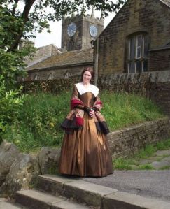 brown bronte gown