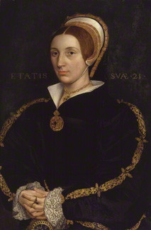 NPG 1119; Unknown woman, formerly known as Catherine Howard after Hans Holbein the Younger
